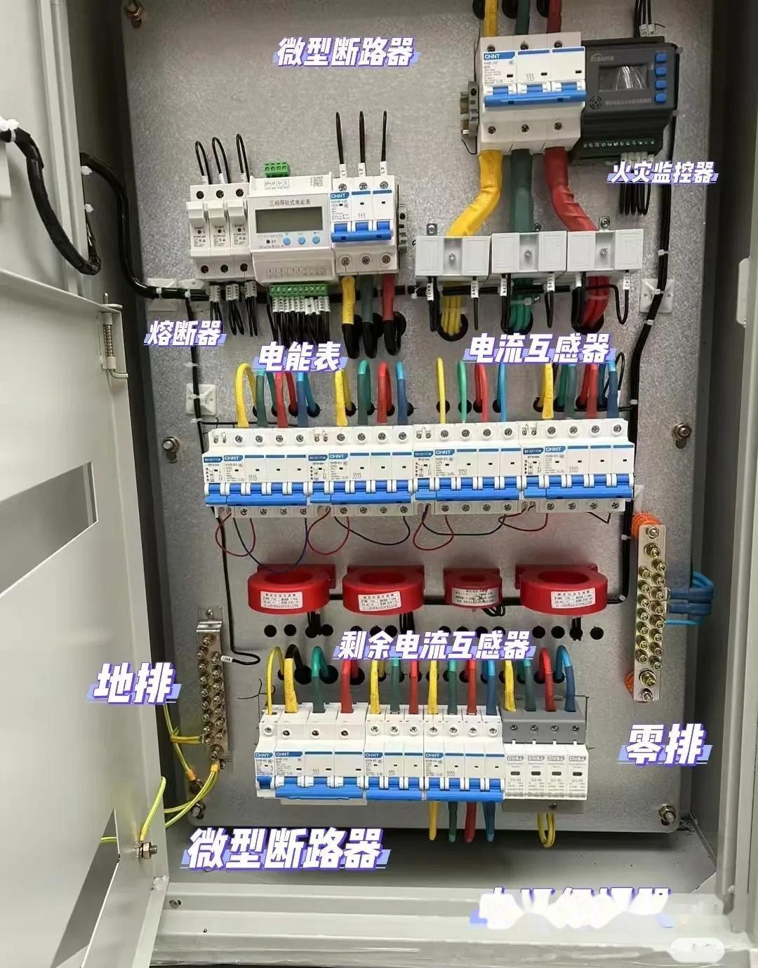 配电柜电气元件全解析 安装、排序与命名指南