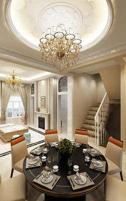 鸣雀装饰公司招商 贝肯山现代美式风格室内装修