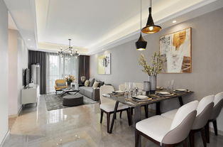 97平北欧极简二居 亚新样板间的百平米装修典范实景赏析