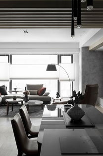 灰度简约风住宅 以纯粹色彩与空间对话的室内设计美学